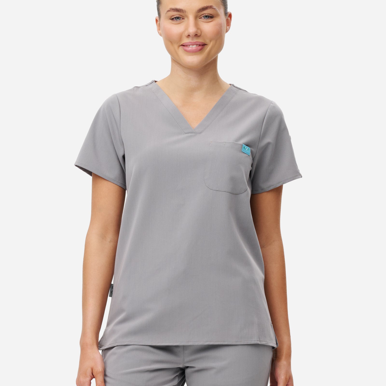 Womens Basic Scrub Top