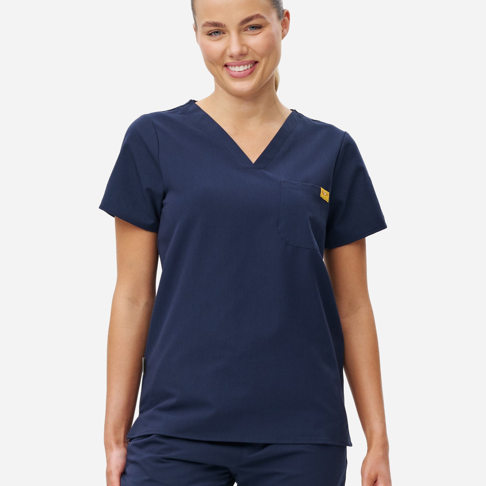 Womens Basic Scrub Top