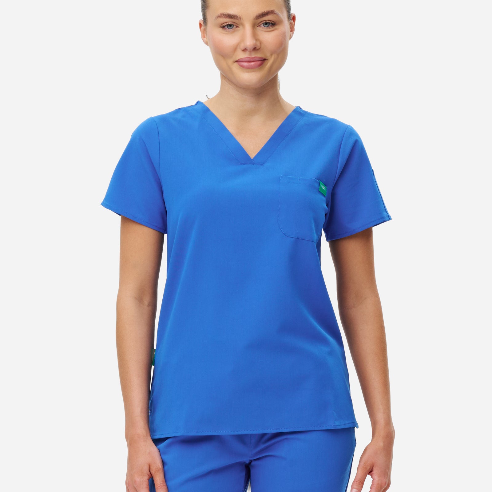 Womens Basic Scrub Top